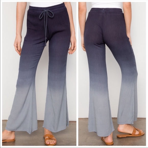 NEW! OMBRE COLORED PANTS SIZE LARGE - Picture 2 of 2